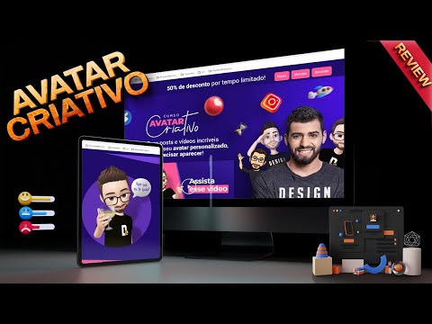 Review Completo Avatar Criativo Transforme suas Redes Sociais com Conteúdos Incríveis sem Aparecer