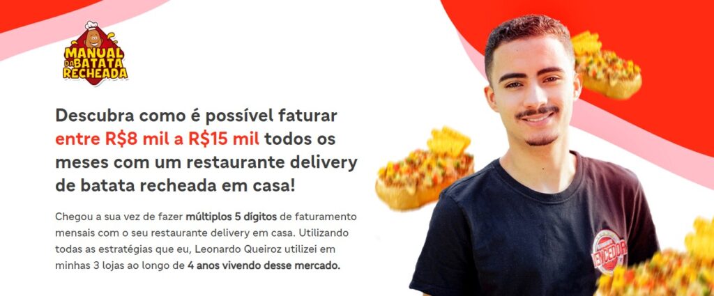 Vender batata recheada